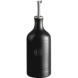 Emile Henry Ölflasche 450 ml, trüffel