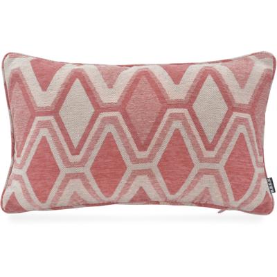 Dekokissen H.O.C.K. "H.O.C.K. Beverly", powder rosa, gemustert, B:30cm H:10cm L:50cm, Baumwolle, Polyester, Dekokissen_Sitzkissen_Kissenhüllen, Bezugsstoff OEKO-TEX Standard 100