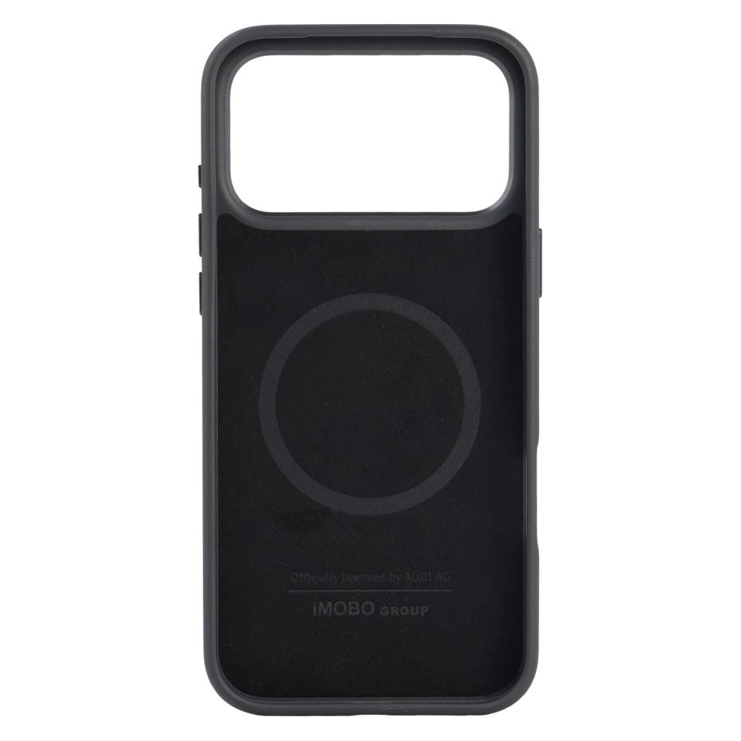 Audi Case TT Synthetic Leather MagSafe for iPhone 18 Pro Max / 17 Pro Max black (Apple iPhone 17 Pro Max, Apple iPhone 18 Pro Max) (AUDI000254)