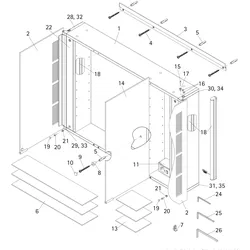 HSK Ersatzteile 3x Glasboden (Tiefe 170 mm), E97603-170-4 E97603-170-4