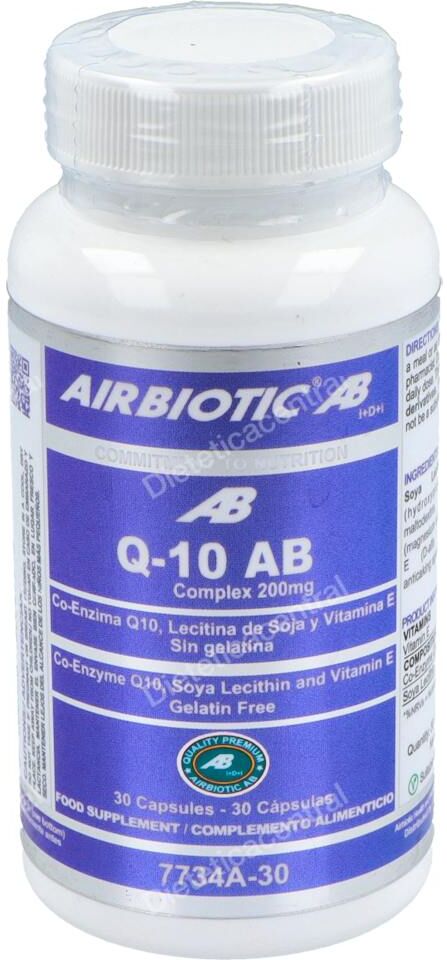 Airbiotic co-enzima q10 200mg. 30cap. - airbiotic
