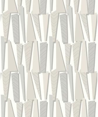 Seabrook Designs The Simple Life Geometric Shadows Unpasted Wallpaper