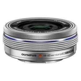 Olympus M.Zuiko ED F3.5-5.6 EZ PANCAKE Standard lens Silver (Micro Four Thirds, Micro Four Thirds) (0050332186811)