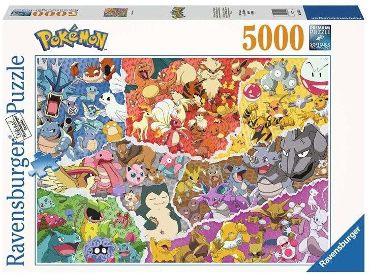 Ravensburger Puzzle 5000 pièces - Pokémon Allstars