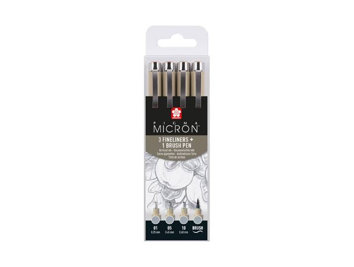 Pigma Micron Set 4 Grau H