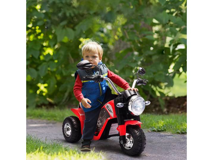 Moto Électrique Enfant Chopper 6V 20W Tout-Terrain