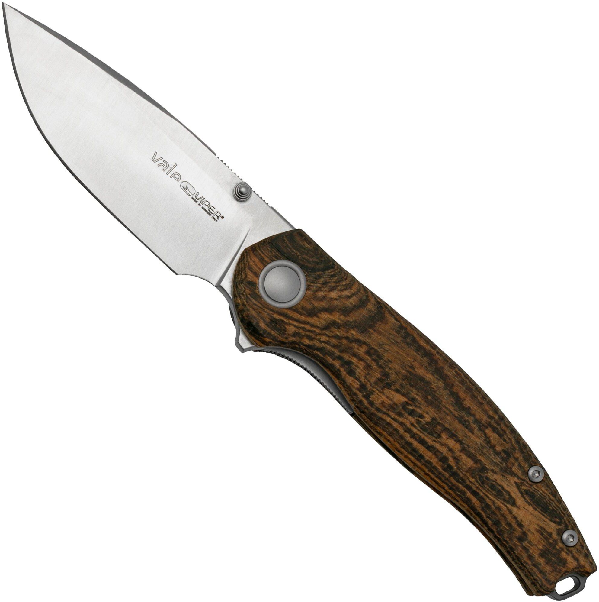 Viper Vale V6004BC Bocote Wood, coltello da tasca