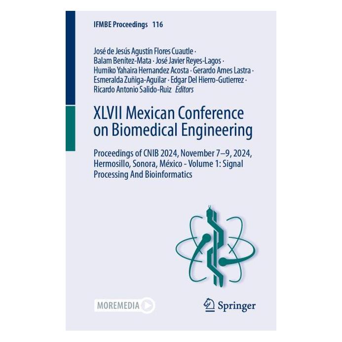 Springer XLVII Mexican Conference on Biomedical Engineering (Englisch, Softcover, Balam, Bentez-Mata, Javier Reyes-Lagos, José et al) (53228521)