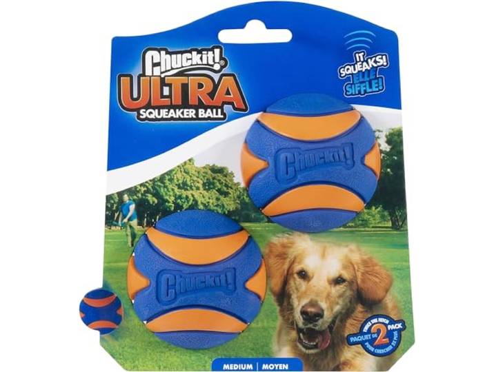 Chuckit! - Ultra Squeaker Ball 2 stuks - 1 stuk