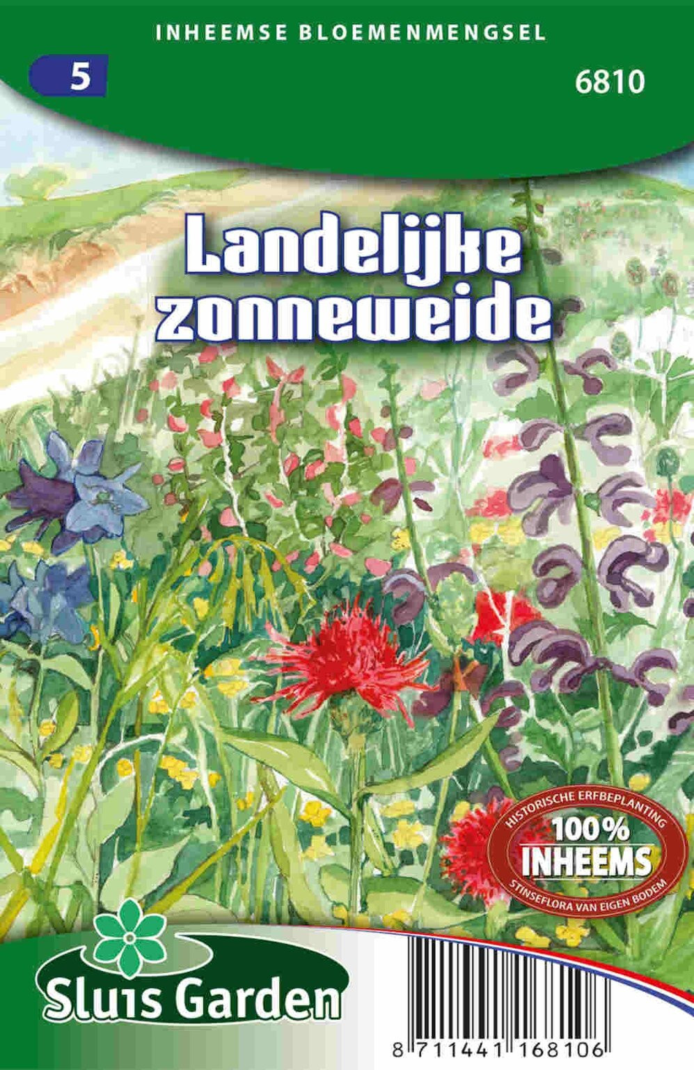 Sluis Garden Rustieke of landelijke zonneweide zaden