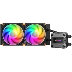 Cougar CPU Wasserkühlung Poseidon Ultra 240, ARGB, Schwarz, CPU Wasserkühler, Schwarz