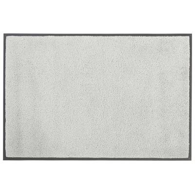 Fußmatte OTTO HOME "Lavea" Gr. 61, grau, B:75cm H:9mm L:120cm, Kunstfaser, Teppiche, Fußmatte, Schmutzfangmatte, Uni-Farben, In- und Outdoor-Teppich, waschbar