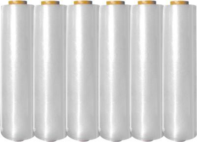 Stretchfolie, 430 mm x 300 m, 9 my, 6 Rollen