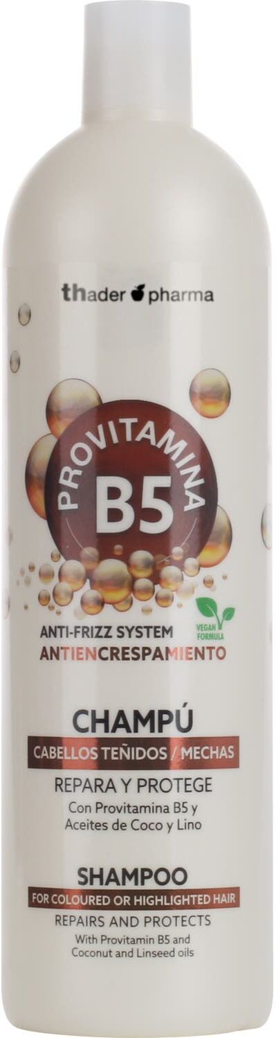 Thader Pharma Provitaminas B5 Champu Cabellos Teñidos Mechas 1 L