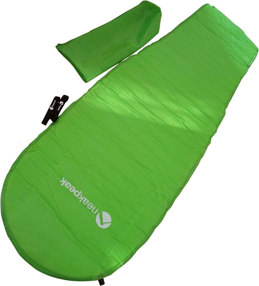 Neak Peak aislante autoinflable 180x58x25 aislante montaña Verde (UNICA)