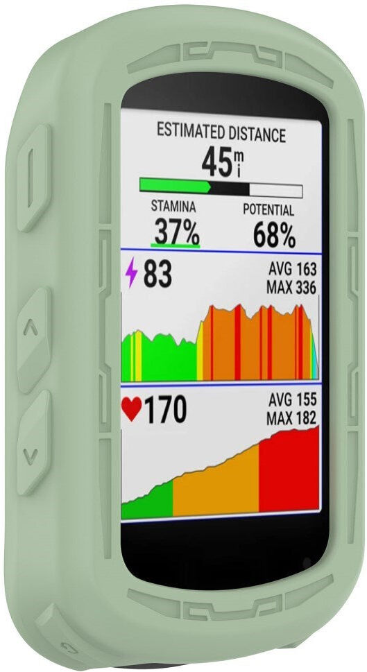 INCOVER Garmin Edge 840 / 540 Silikone Cykel Computer Cover - Grøn