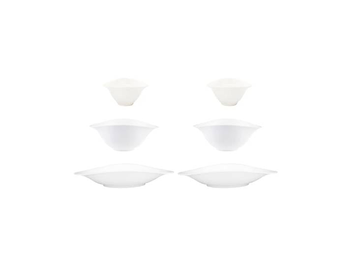 Villeroy & Boch Bols Vapiano Lot de 6 Blanc