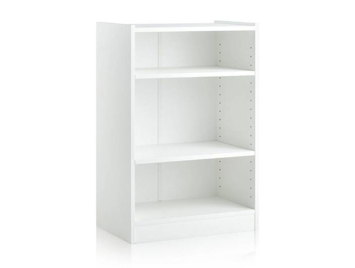 Bibliothèque - HELLOSHOP26 - Modèle 3 niveaux - 50 x 30 x 75 cm - Étagères réglables - Design moderne