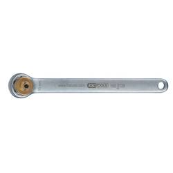KS Tools 160.0729 Bremsen-Entlüftungsschlüssel, extra kurz, 10 mm, gold