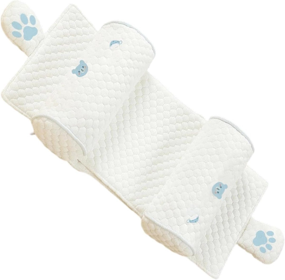 Blauw Kinder Kussensloop voor Baby Hoofdkussens - 38 cm