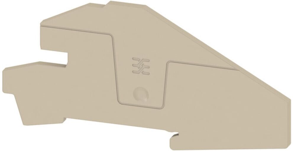 Weidmüller Abschlussplatte Klemmen beige AEP ITB 4 BB (2669110000)