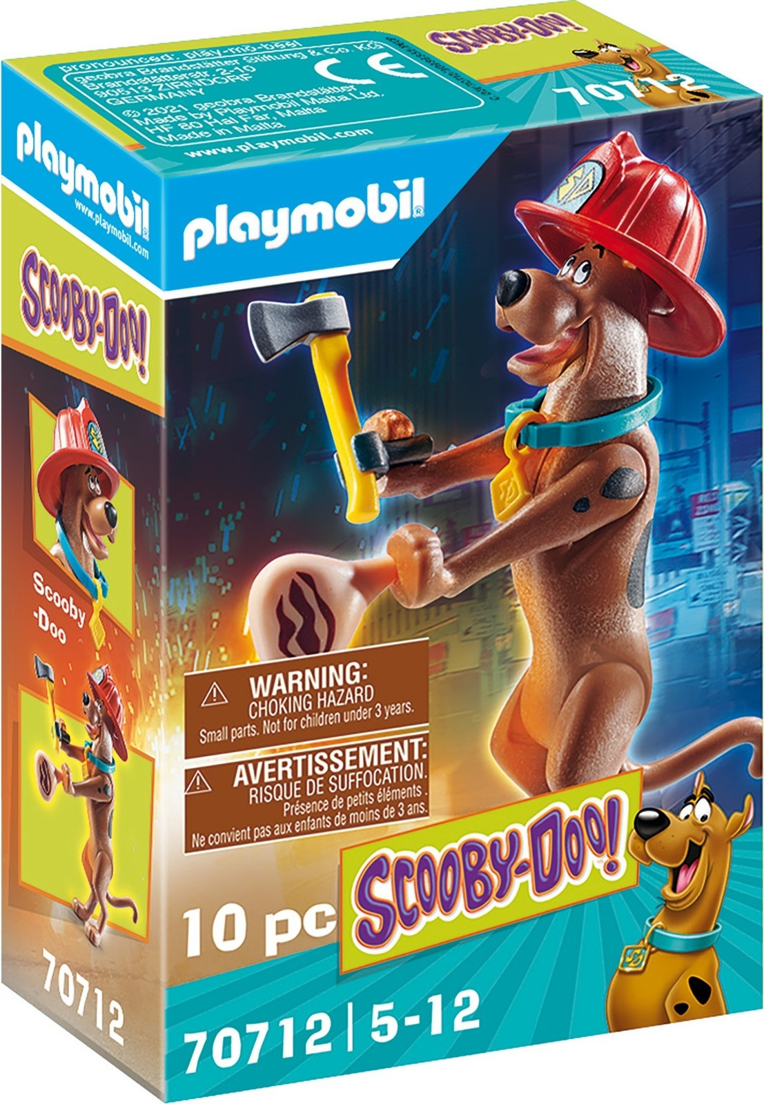 Playmobil SCOOBY-DOO! Actiefiguur Brandweerman