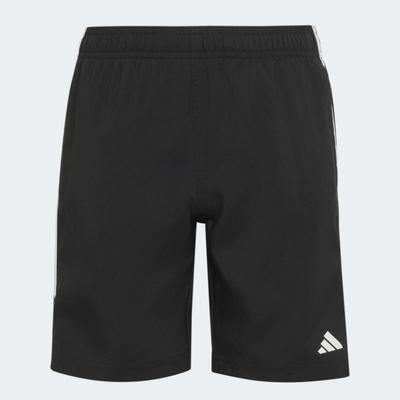 Badeshorts ADIDAS PERFORMANCE "3S SH Y", Jungen, Gr. 128, N-Gr, schwarz (schwarz, weiß), Obermaterial: 100% Polyester. Innenslip: 100% Polyester, Badehosen Badeshorts, Badeshorts für Kinder, mit Innenslip, sportlicher Stil