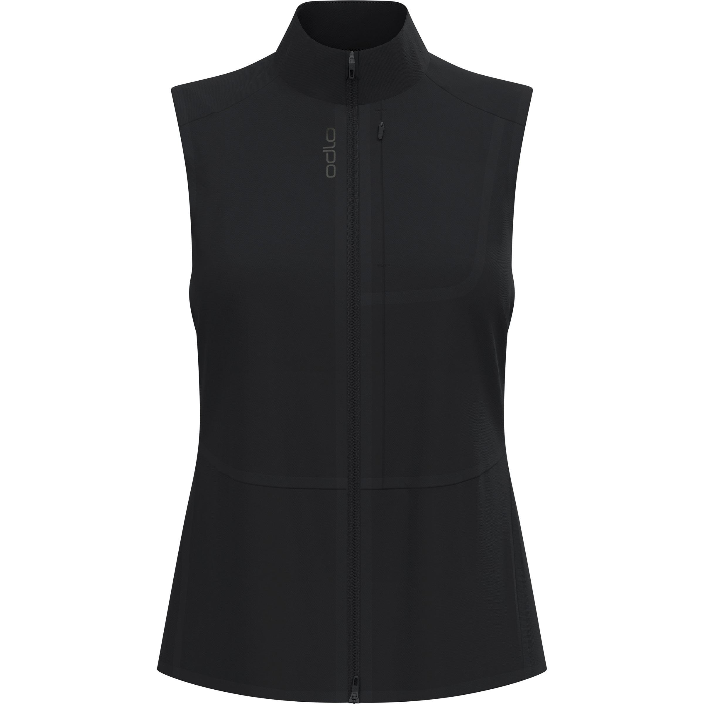 Odlo Explorer Windproof Weste Damen Fahrradwesten schwarz Größe S Rennrad | Gravel Elastisch Wasserabweisend