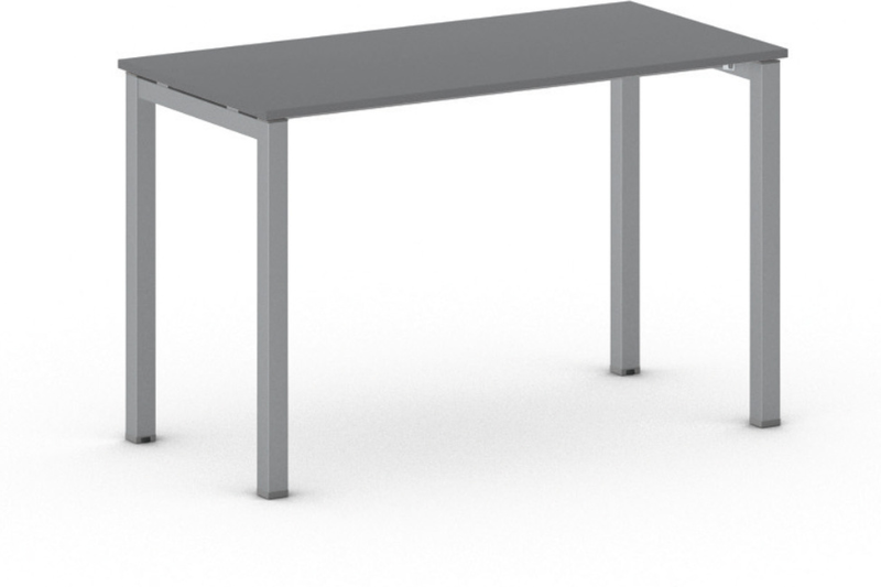 B2B Partner Büroschreibtisch METAL 120x60 cm, Graphit