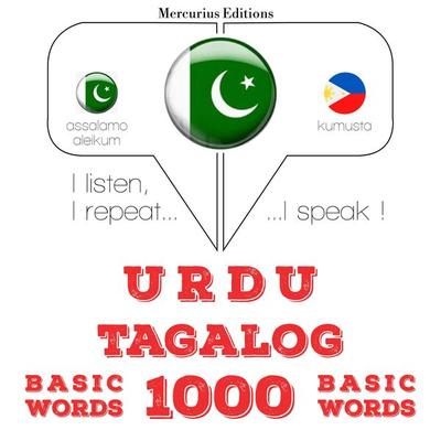 1000 essential words in Tagalog - JM Gardner, Audio, 9782821147720