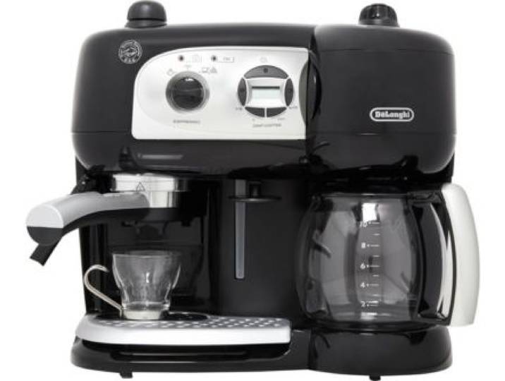 Delonghi - Expresso Combiné Cafetière Bco 264.1 Noir