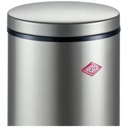 Wesco Tretabfallsammler Gastro 127 neusilber 22 l, Abfalleimer, Silber