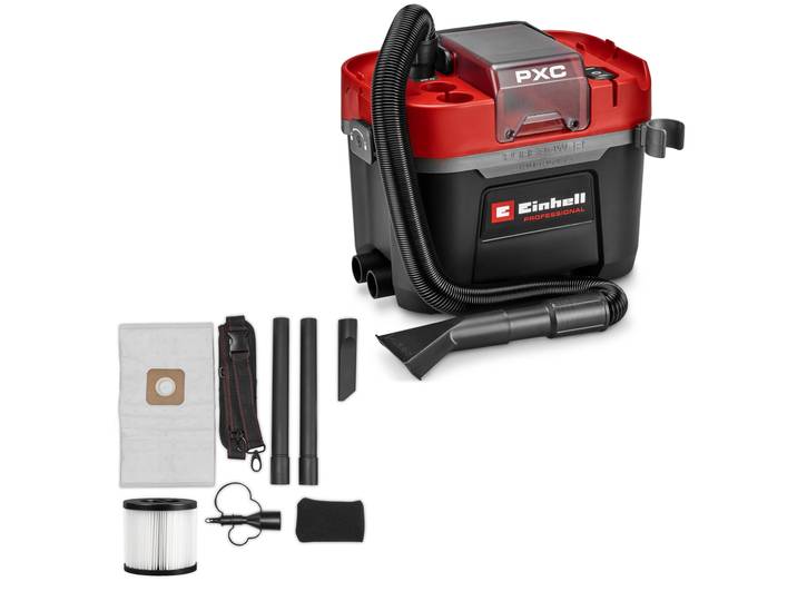 Einhell TP-VC 18/10 Li BL l Akku-Nass-Trockensauger