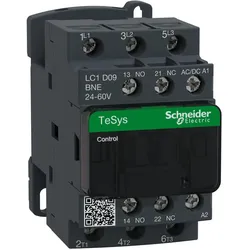 Schneider Electric Contactor 9A 3P AC3 24-60VACDC coil, Relais