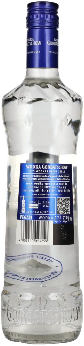 Gorbatschow Wodka 37,5% Vol. 0,7l