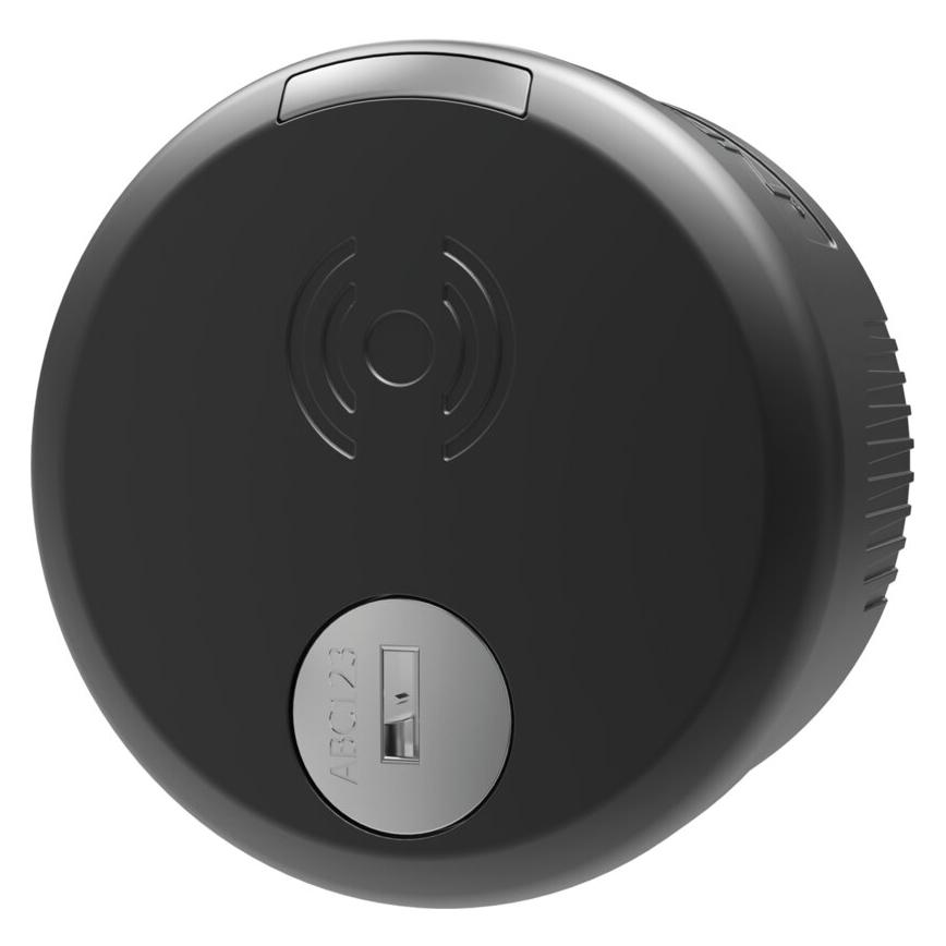 Lehmann Elektronisches Drehknopfschloss Dial Lock 63 Giro RFID Mifare (040180001001)