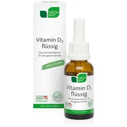 NICApur Vitamin D3 flüssig  25 ml Tropfen