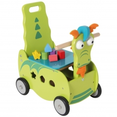 Klassik Games Schiebewagen Drache - deutsch 292041