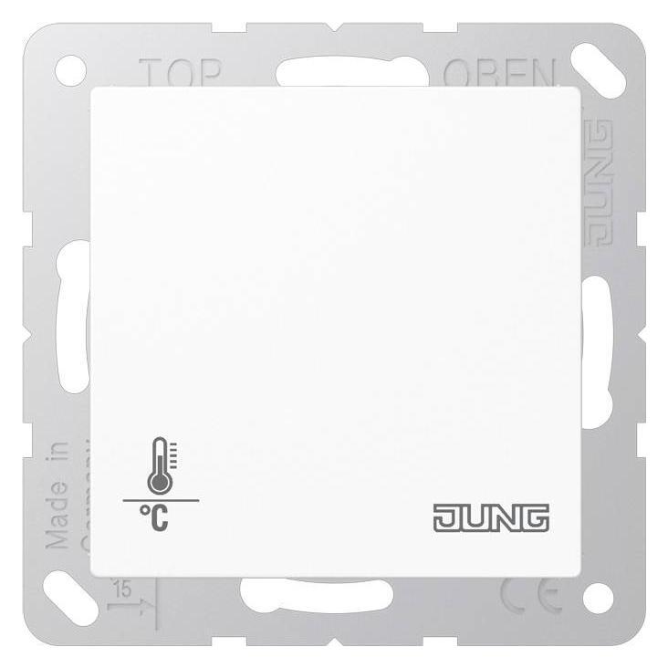 JUNG Raumtemperaturregler UP AS/A KNX aws glz A2178ORTSWW (A2178ORTSWW)