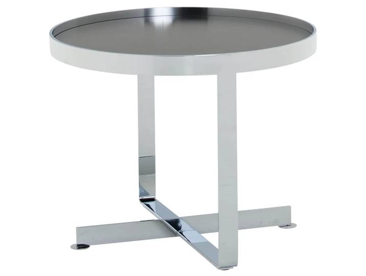 Beistelltisch Cross bt 55 Ck, Retrostil, Rund, b 55 cm