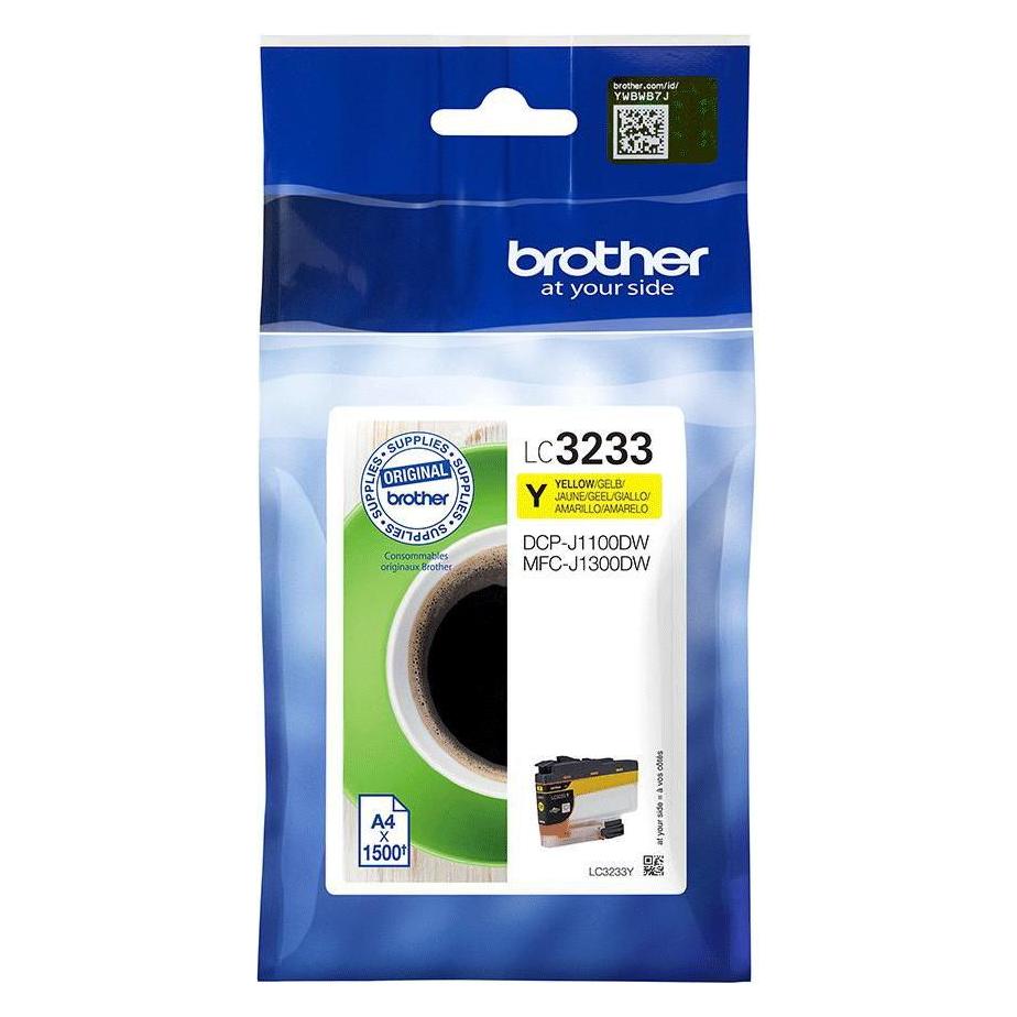 Brother Ink Cartridge 1 Pc(S) (LC-3233Y)