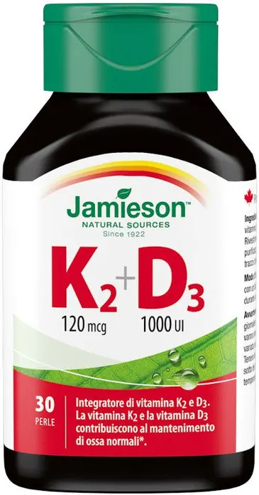 BIOVITA Srl Jamieson K2+D3 30 Perle