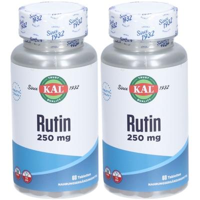 Rutin 250 mg KAL Tabletten 2x 2x60 St