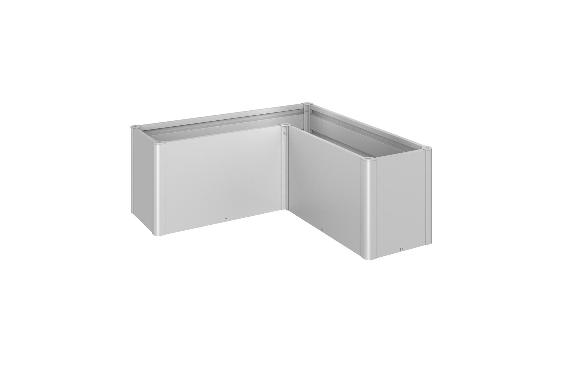 BIOHORTGARTE Pflanzbeet Belvedere MIDI Gr. L150 silber-metallic 16925172