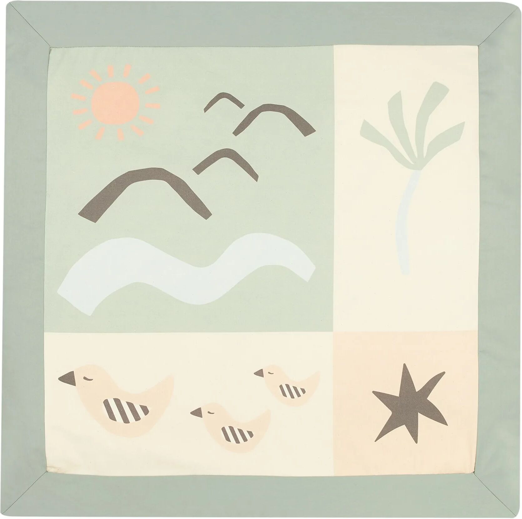 Nobodinoz Tapis de jeu Playground Beige taille unique