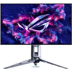 ASUS ROG Swift OLED PG27AQWP-W (2560 x 1440 Pixel, 26.50"), Monitor, Silber