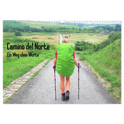 Camino del Norte - Ein Weg ohne Worte (Wandkalender 2026 DIN A3 quer), CALVENDO Monatskalender
