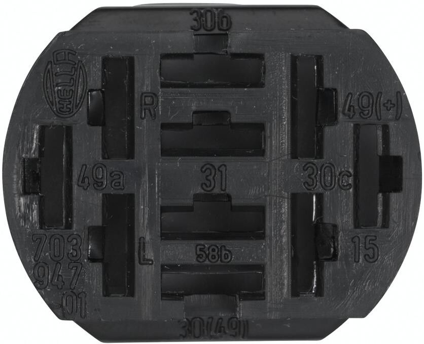 HELLA 8JA 703 947-011 Plug Housing