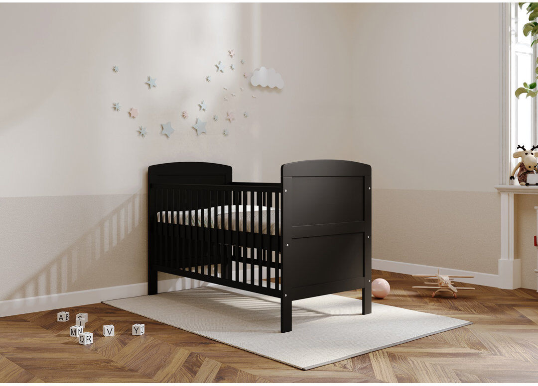 VICULII Reggie Reggie Cot Bed Black Standard