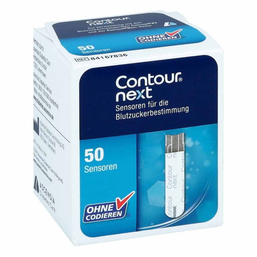 Ascensia Diabetes Care Deutschland GmbH Contour next Sensoren Teststreifen 08884487